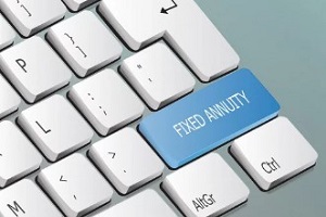 fixed annuity button on laptop